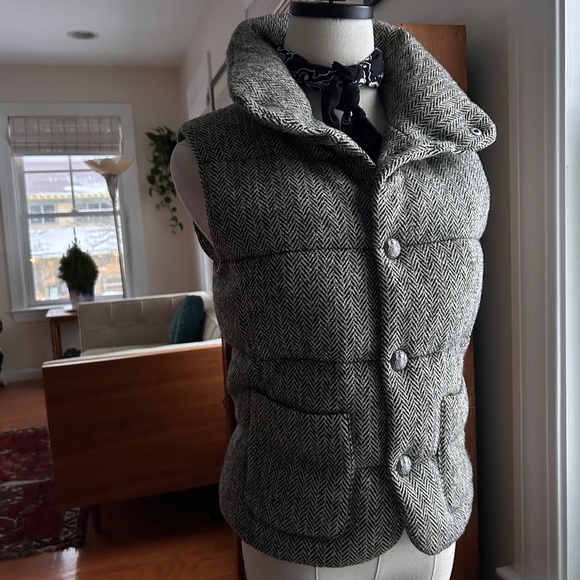 RARE Ralph Lauren RUGBY Down-Filled Wool Puffer Vest - Picture 6 of 9